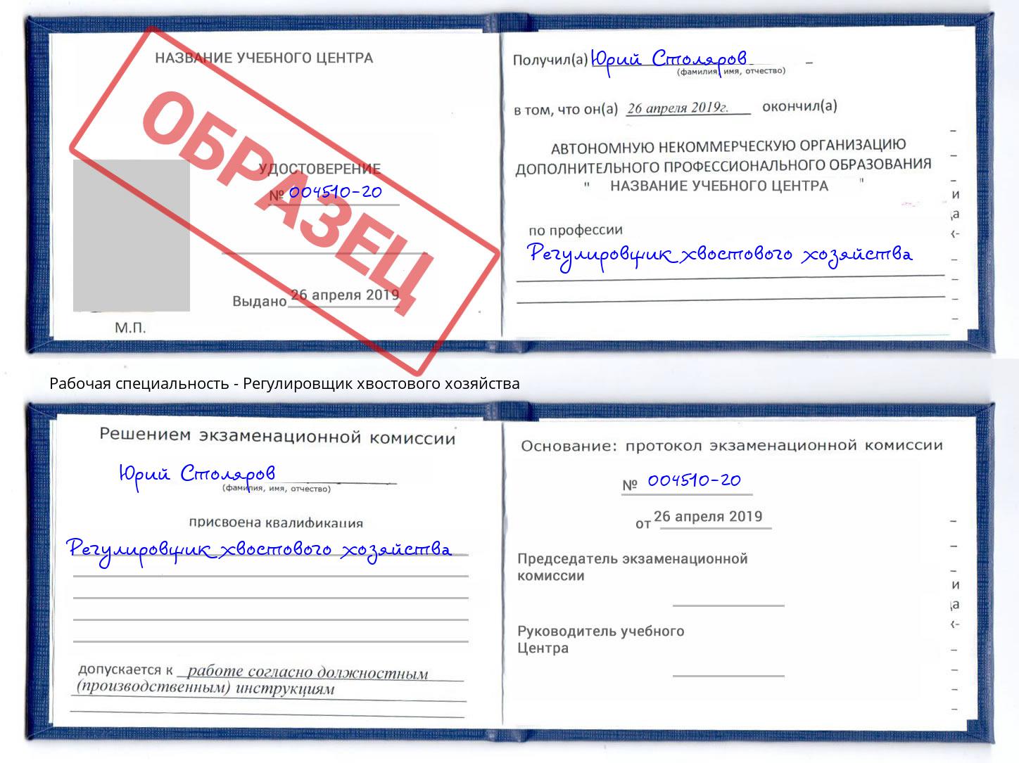 Регулировщик хвостового хозяйства Новозыбков